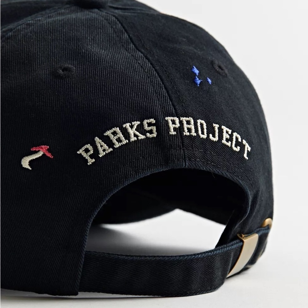 Parks Project Shrooms Baseball Hat, Black, O/S, NWT - Picture 4 of 10